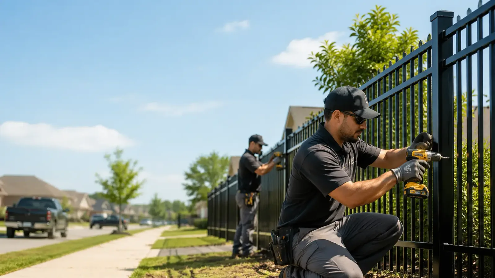 Metal Fence Installation in Benton, KS